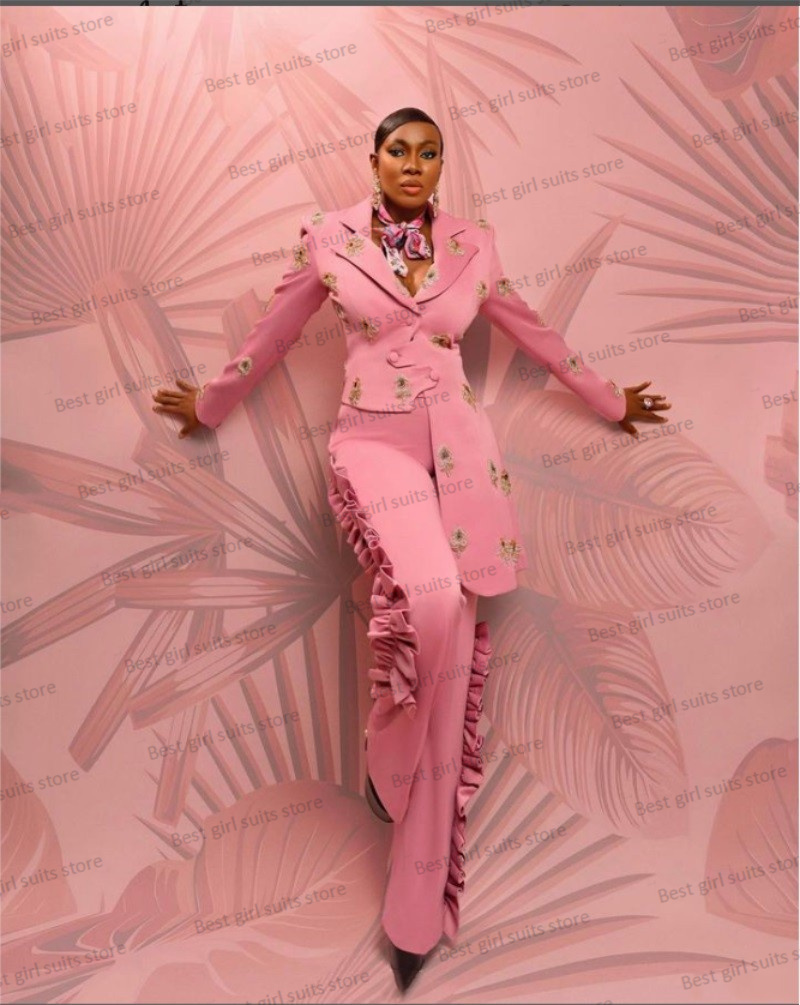 ชุดสูทเบลเซอร์ + กางเกงผู้ชายข - Women Formal Wear Pants บทวิจารณ์และราคา