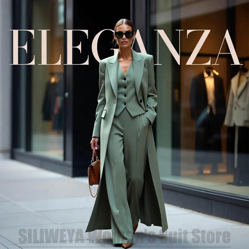 ชุดสูทผู้หญิงสุดชิค แบบสามชิ้น - Women Formal Wear Pants บทวิจารณ์และราคา