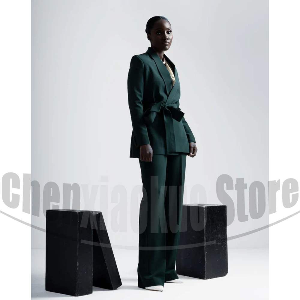 ชุดสูทผู้หญิง เสื้อเบลเซอร์คาด - Women Formal Wear Pants บทวิจารณ์และราคา