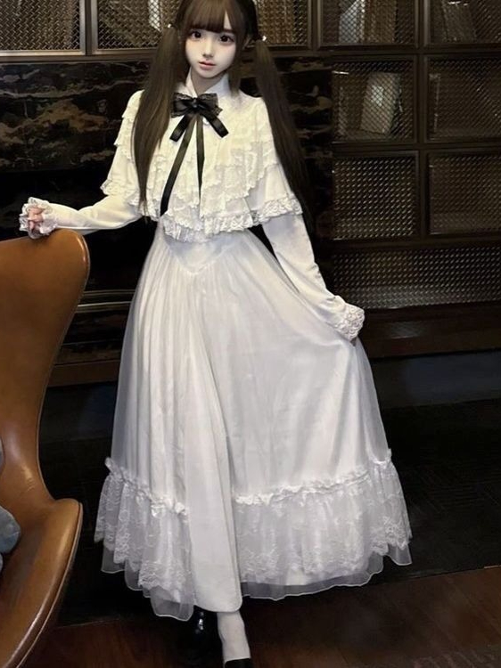 ชุดเดรสลูกไม้แขนสั้นสไตล์ญี่ปุ - Formal Wear Women Us บทวิจารณ์และราคา