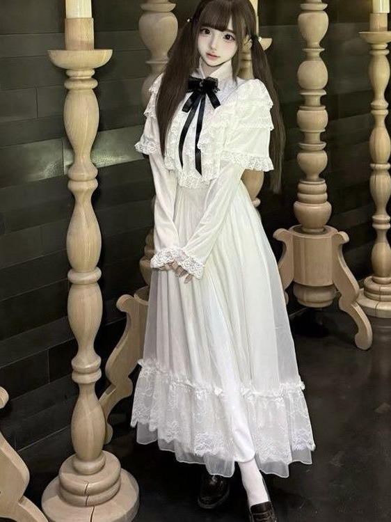 ชุดเดรสลูกไม้แขนสั้นสไตล์ญี่ปุ - Formal Wear Women Us บทวิจารณ์และราคา
