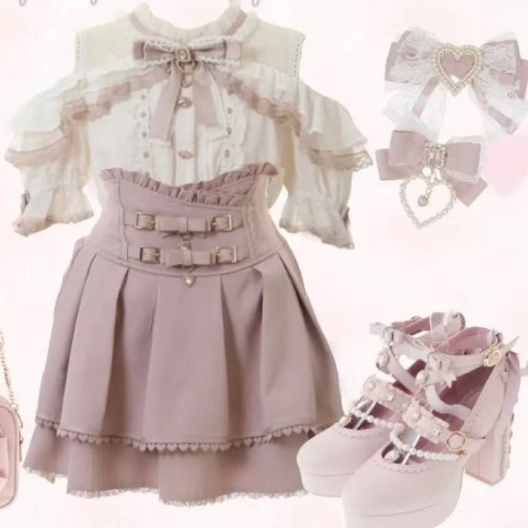 เสื้อเชิ้ตลอเลต้าญี่ปุ่นน่ารัก - Formal Wear Japan Women บทวิจารณ์และราคา