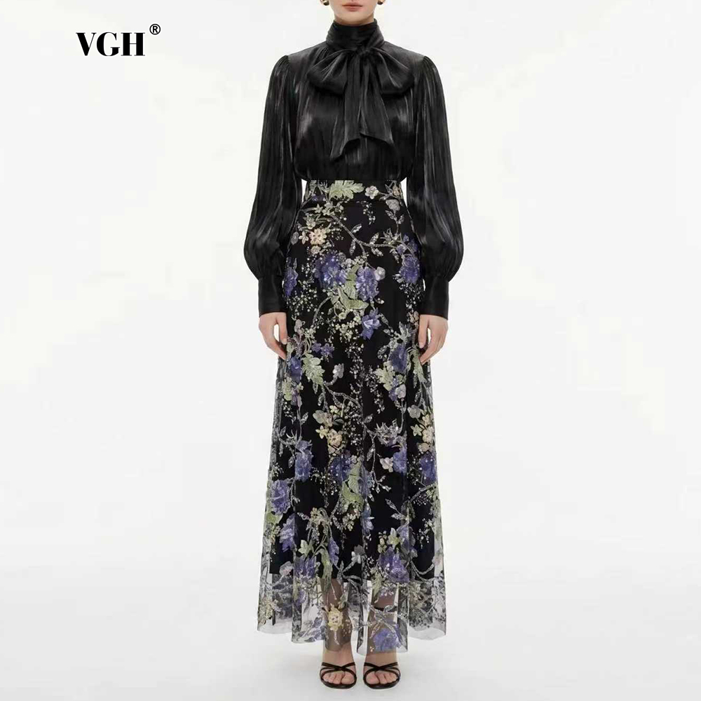 VGH ชุดสองชิ้นลายดอกไม้สีดำหรู - Formal Wear Women Us บทวิจารณ์และราคา
