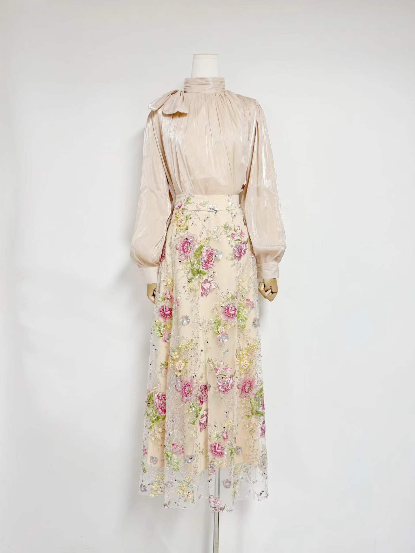 VGH ชุดสองชิ้นลายดอกไม้สีดำหรู - Formal Wear Women Us บทวิจารณ์และราคา