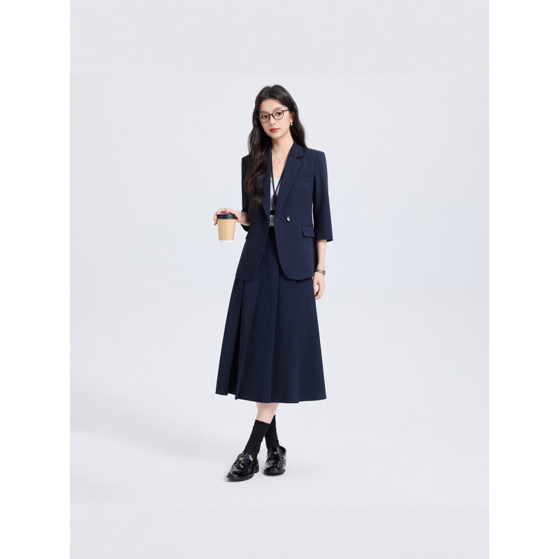 ชุดสูทสีน้ำเงินกรมท่าสำหรับผู้ - Women Formal Wear Pants บทวิจารณ์และราคา