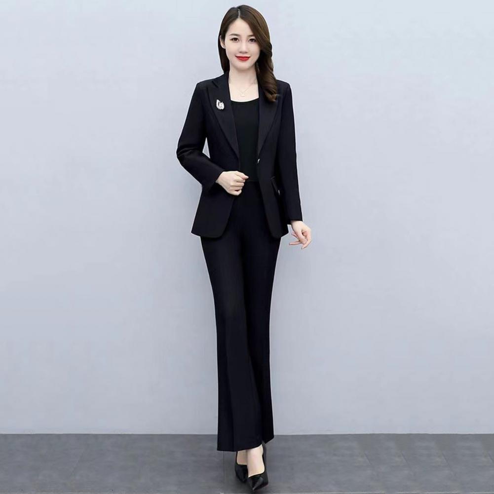 ชุดสูทผู้หญิง 2 ชิ้น/เซ็ต เสื้ - Women Formal Wear Pants บทวิจารณ์และราคา