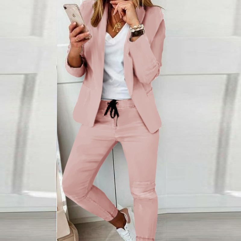 ผู้หญิง Monochrome Casual ธุรก - Monochrome Suit Set บทวิจารณ์และราคา